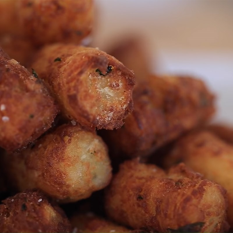 Cách làm Tater Tots - khoai tây chiên kiểu Mỹ thơm ngon hấp dẫn - Hình 14