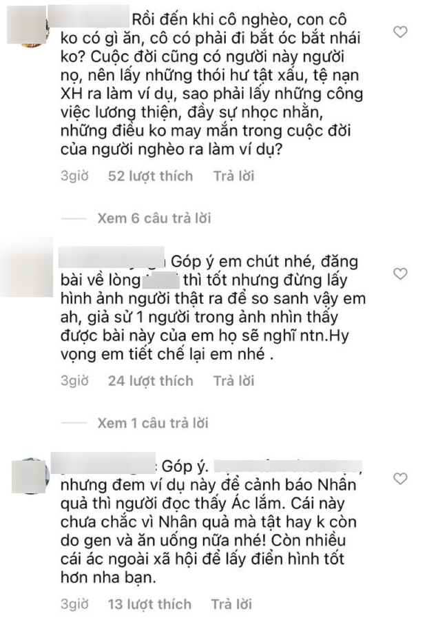 Angela Phương Trinh nói trẻ bị khuyết tật là do nhân quả - Hình 4