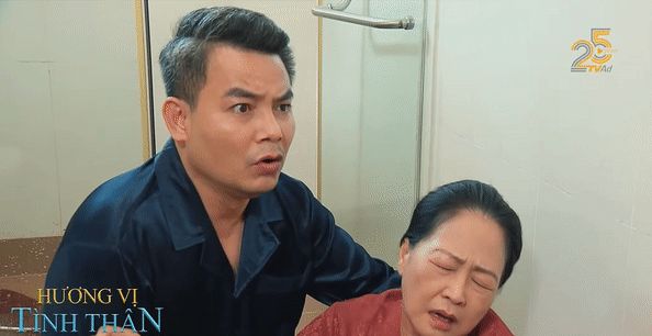 Hương vị tình thân trailer tập 8 (p2): Nam suy sụp khi biết ông Sinh từng đi tù, bà Xuân giằng co khiến bà Dần ngã sõng soài? - Hình 6