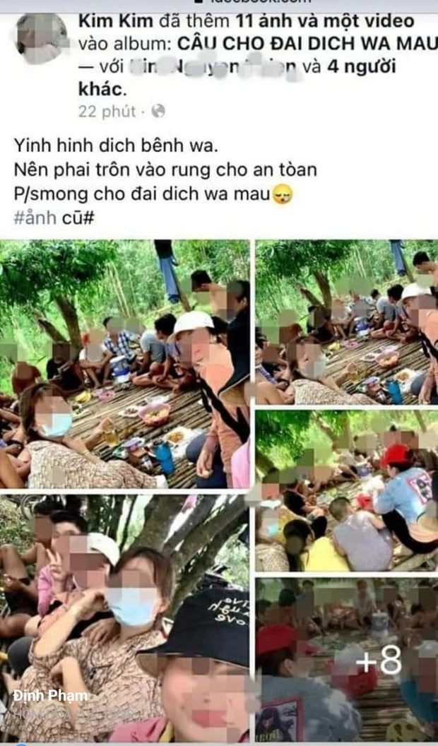 21 nam, nữ vào rừng nhậu rồi khoe trên Facebook bị phạt hơn 200 triệu đồng - Hình 1