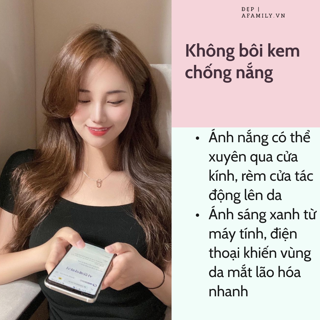 5 thói quen hình thành quầng thâm, nếp nhăn mà 80% các chị em đều mắc phải khi làm việc tại nhà - Hình 2