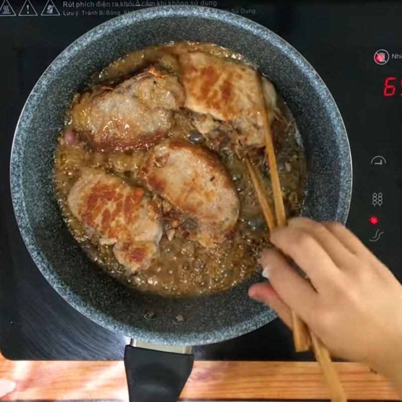 Cách làm sườn cốt lết rim mật ong mềm ngon thơm lừng đậm đà hương vị - Hình 11