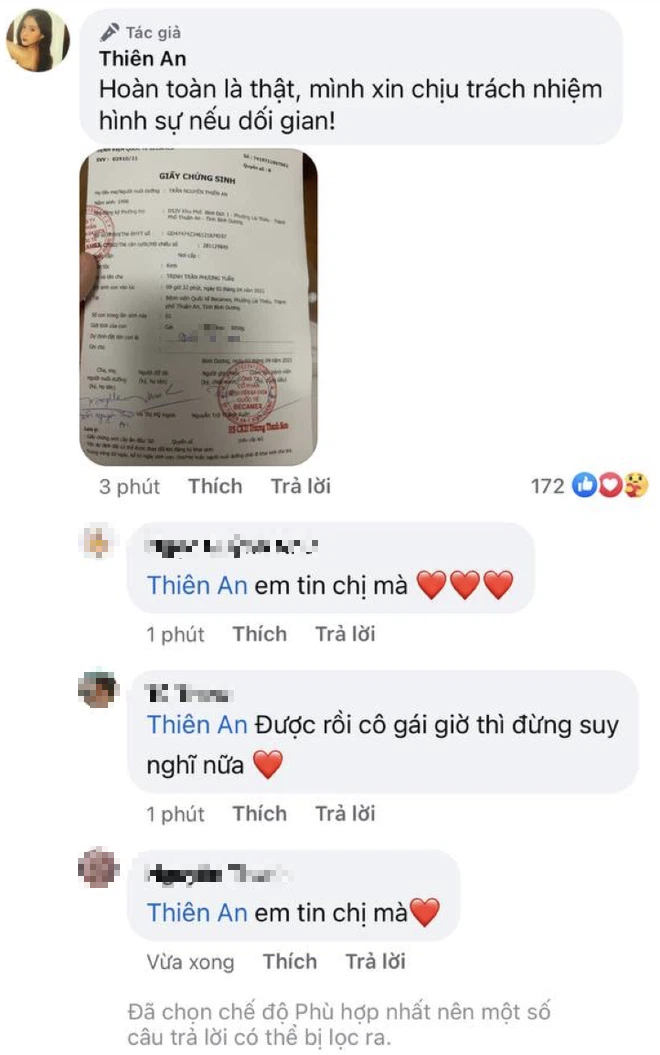 Thiên An công khai luôn gương mặt em bé, chia tay Jack sau ...