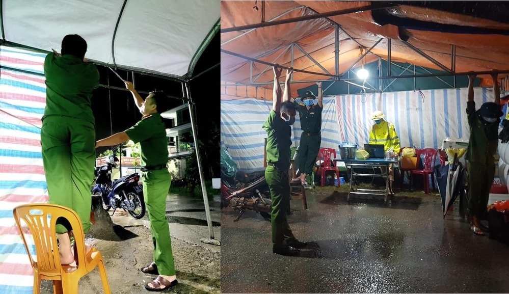 Mặt anh công an in vết khẩu trang vì đứng giữa nắng khiến CĐM xôn xao - Hình 4