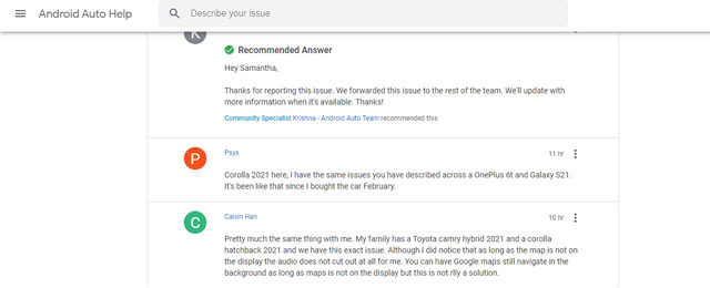 Người dùng Toyota Camry phàn nàn Google Maps 'phá sóng' âm thanh - Hình 3