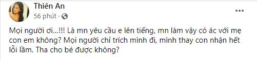 Thiên An cầu xin khi con gái chung với Jack bị lập bàn thờ - Hình 3