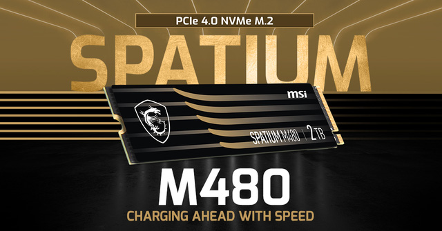 Trên tay MSI SPATIUM M480, SSD cao cấp dành cho game thủ đích thực - Hình 2
