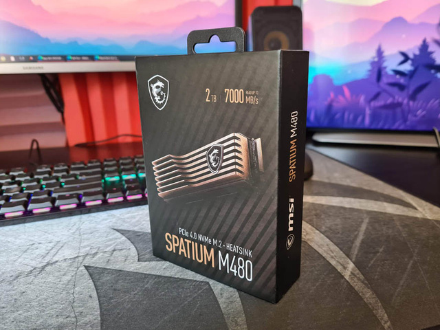 Trên tay MSI SPATIUM M480, SSD cao cấp dành cho game thủ đích thực - Hình 1