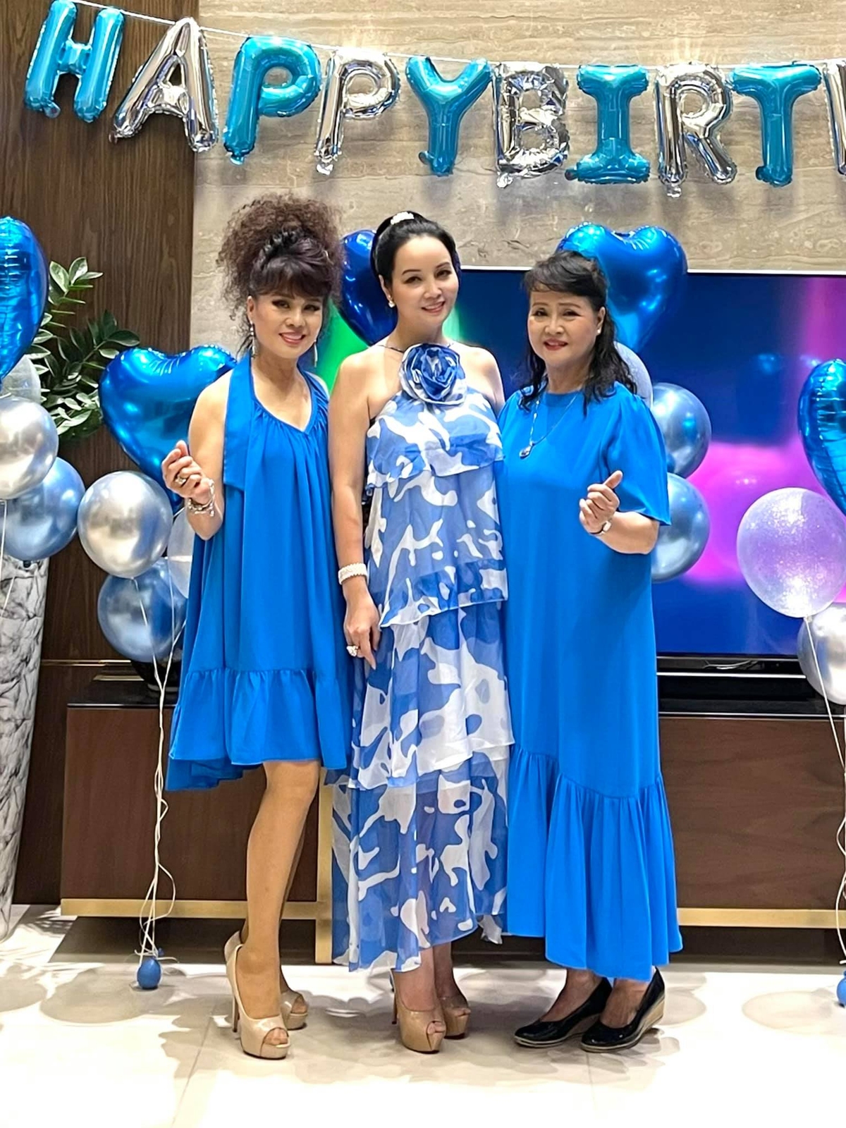 Vợ chồng Mai Thu Huyền mừng sinh nhật con trai - Hình 6