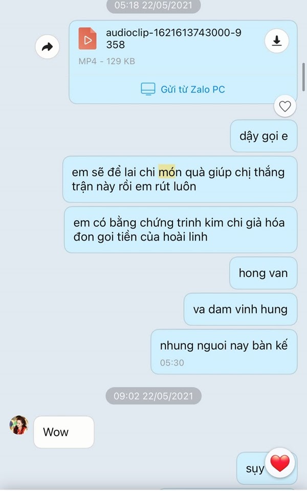 Nhâm Hoàng Khang tung loạt tin nhắn riêng tư với bà Phương Hằng: Nữ CEO mua vest tặng gymer Duy Nguyễn, bị dặn coi chừng giống ông Yên - Hình 7