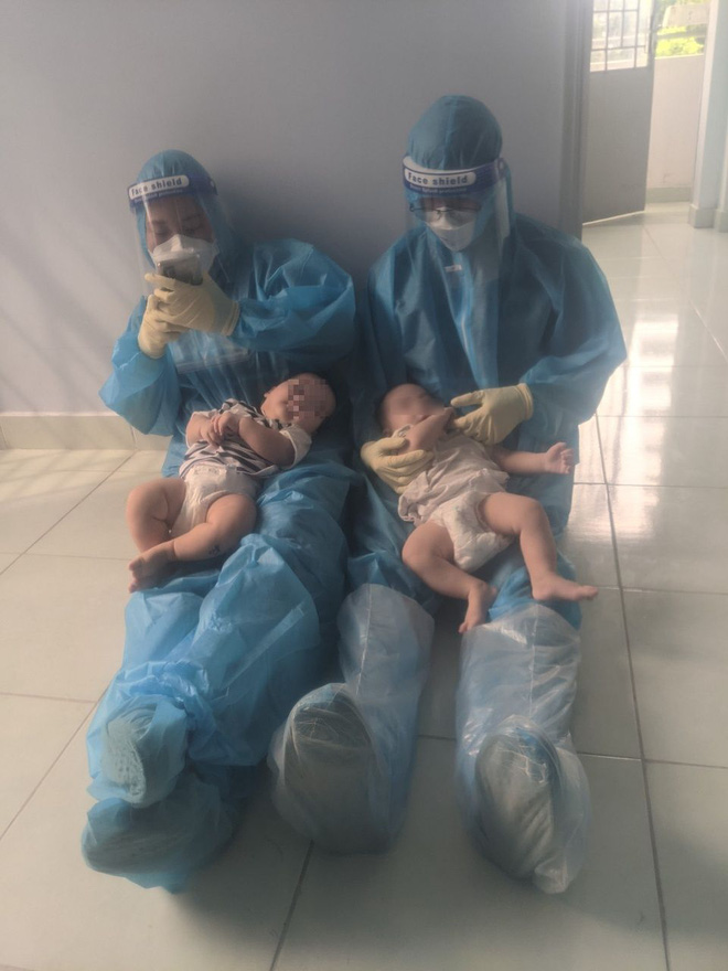 2 bé sơ sinh F0 bị bỏ rơi và những đêm trắng tranh nhau bế bồng của các nhân viên y tế tại BV dã chiến số 4 - Hình 6