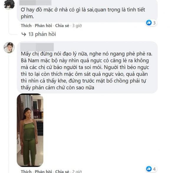 Phương Oanh bị chê mặc như mẹ sề ở Hương vị tình thân và màn đáp trả gắt - Hình 3