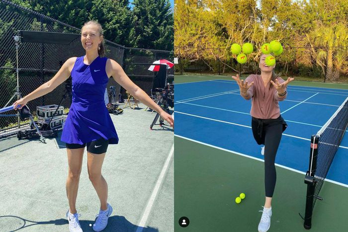 Búp bê Nga Sharapova lão hóa ngược ở tuổi 33: Nhan sắc tươi trẻ, vóc dáng nóng bỏng - Hình 7