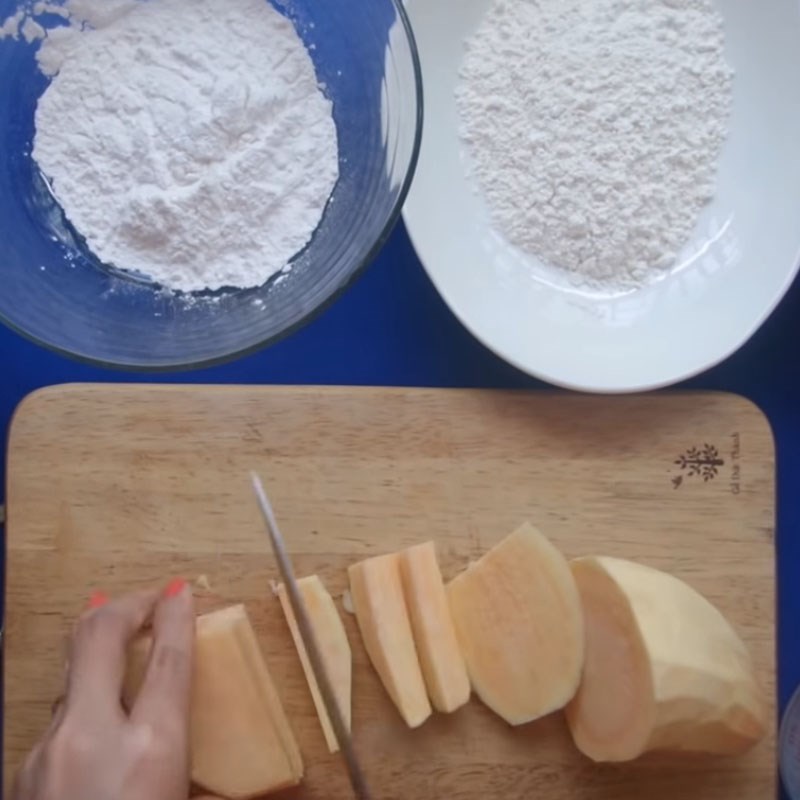 Cách làm khoai lang lắc phô mai đơn giản thơm ngon ăn vặt cực đã - Hình 3