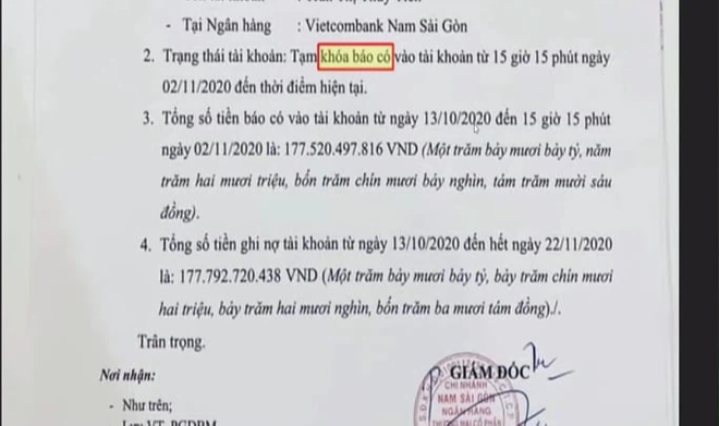 Bà Phương Hằng cảm ơn Vietcombank bởi văn bản tạm khóa báo có, khẳng định cả ngân hàng và Thủy Tiên đều hợp pháp - Hình 1