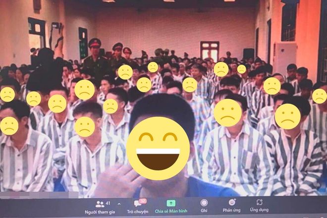 Lấy ảnh tù nhân làm nền học online: Cần đặt ra quy chuẩn riêng cho lớp học!  - Netizen - Việt Giải Trí