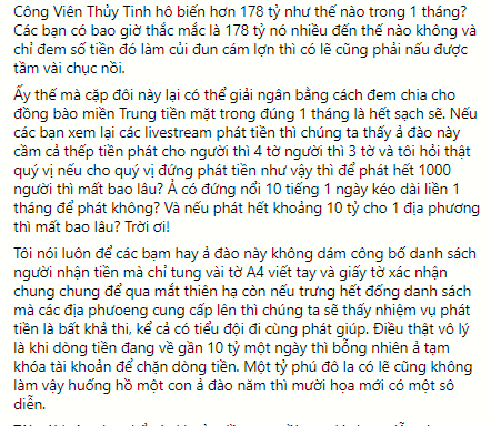 Luật sư nổi tiếng bóc trần trò hô biến 178 tỷ của Thủy Tinh - Công Vênh, khẳng định ăn chặn từ thiện - Hình 2