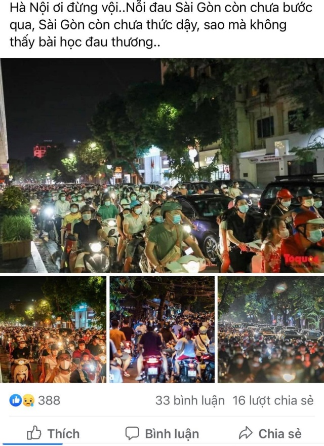 Xuân Lan lo sợ Hà Nội đổ bệnh khi hàng nghìn người dân bất chấp Covid-19 chơi trung thu - Hình 5
