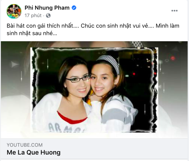 Xót xa lời hứa trước khi qua đời của cố ca sĩ Phi Nhung dành cho con gái ruột đang làm y tá ở Mỹ - Hình 1