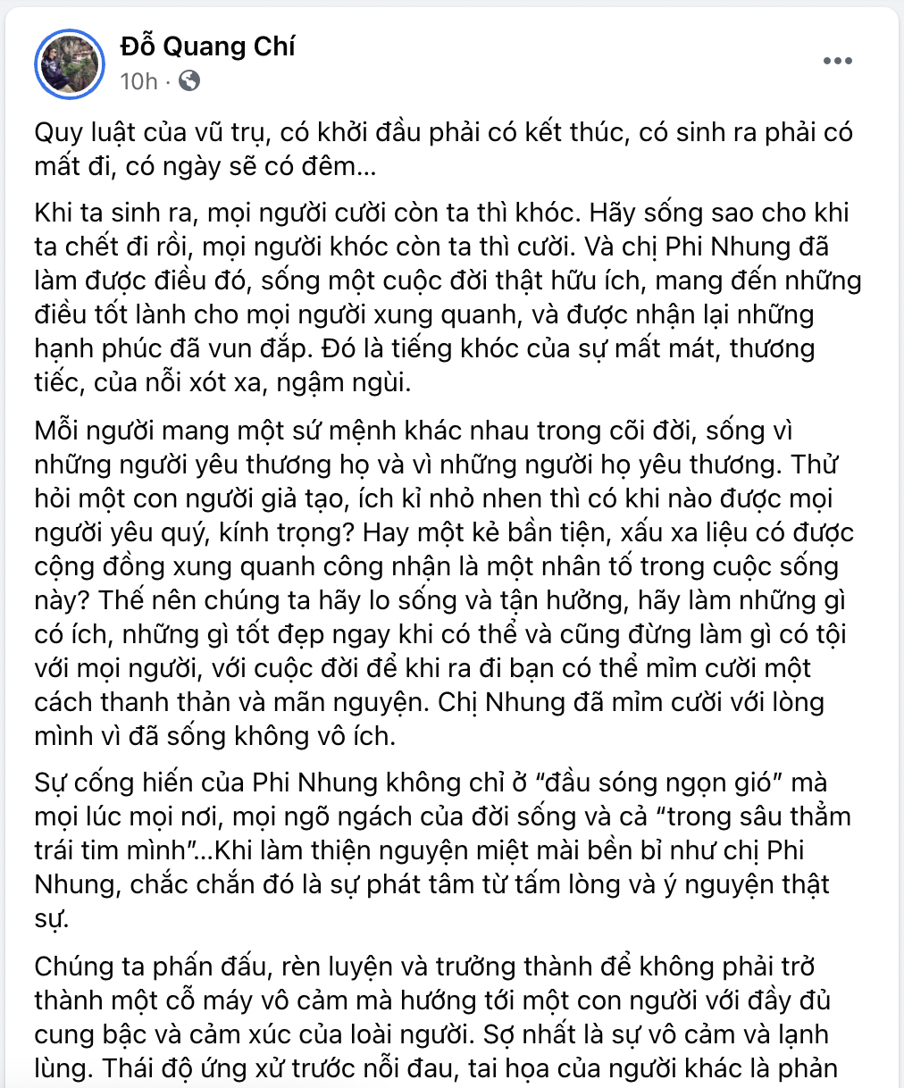 Quản lý Phi Nhung khiến bao người xót xa: Giờ mẹ đất Phật thong dong, thương đàn con dại mồ côi hai lần - Hình 1