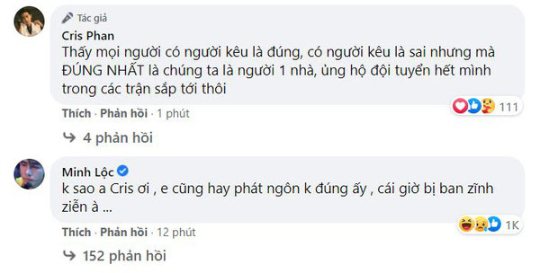 Cris Phan nhận sai, xin lỗi về phát ngôn vô duyên sau trận Việt Nam - Saudi Arabia - Hình 5