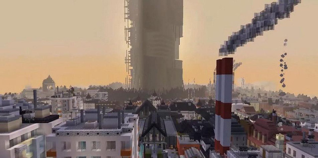 Nhóm modder dành nửa thập kỷ để tái tạo lại Half-Life 2 trong Minecraft - Hình 2