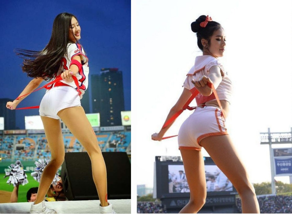 Ăn mặc kiệm vải, loạt hoạt náo viên xứ Hàn khiến cầu thủ Hàn sung sức hơn uống nhân sâm - Hình 1