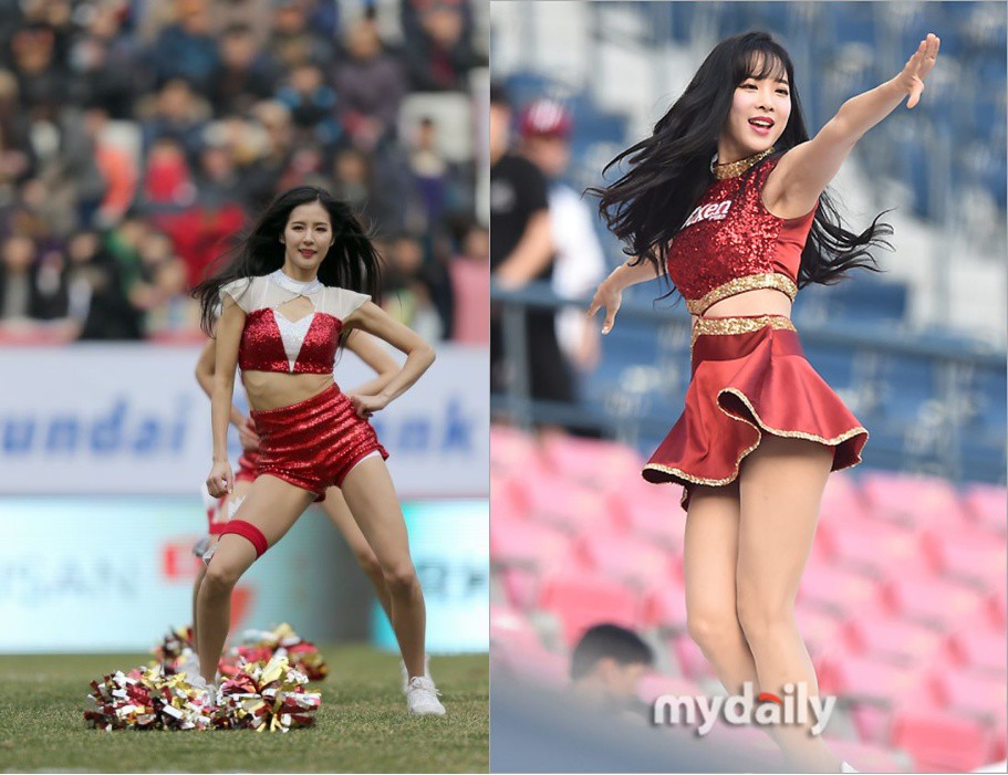 Ăn mặc kiệm vải, loạt hoạt náo viên xứ Hàn khiến cầu thủ Hàn sung sức hơn uống nhân sâm - Hình 2