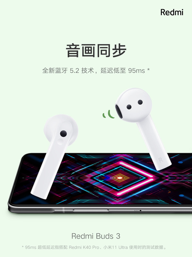 Xiaomi ra mắt tai nghe không dây giá rẻ: Thiết kế giống AirPods, chống nước IP54, pin 20 giờ, giá chỉ 550K - Hình 3