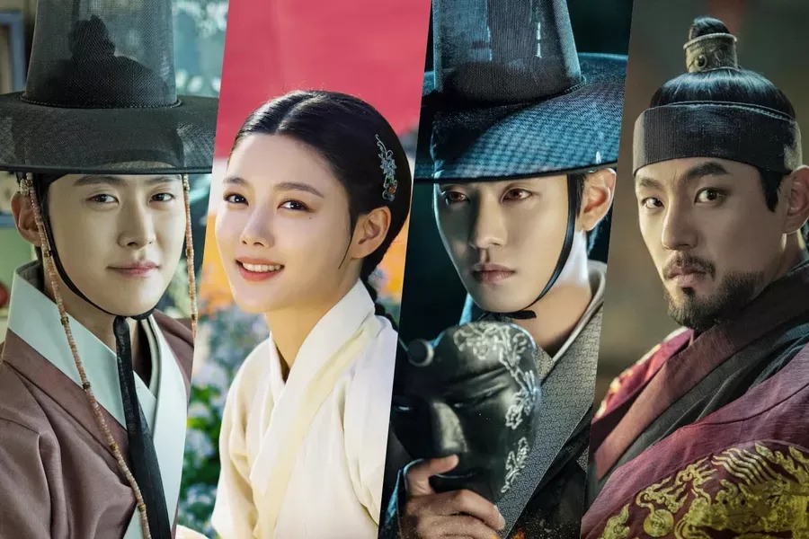 Bầu trời rực đỏ của Kim Yoo Jung, Ahn Hyo Seop lập thành tích rating mới - Hình 1