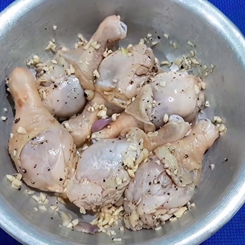 Cách chiên gà giòn không cần bột thơm ngon giòn rụm dễ làm - Hình 7