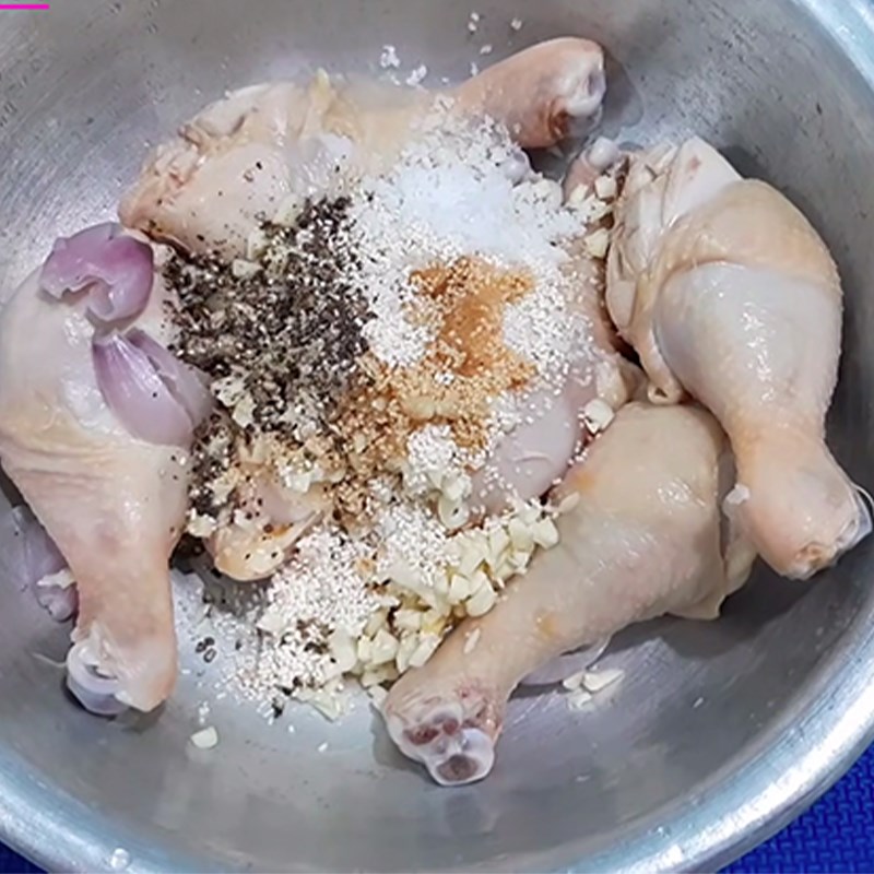 Cách chiên gà giòn không cần bột thơm ngon giòn rụm dễ làm - Hình 6