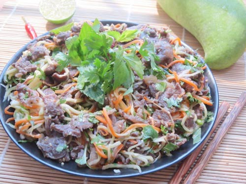 Cách làm món nộm thịt bò đơn giản nhanh chóng nhưng rất hấp dẫn - Hình 3