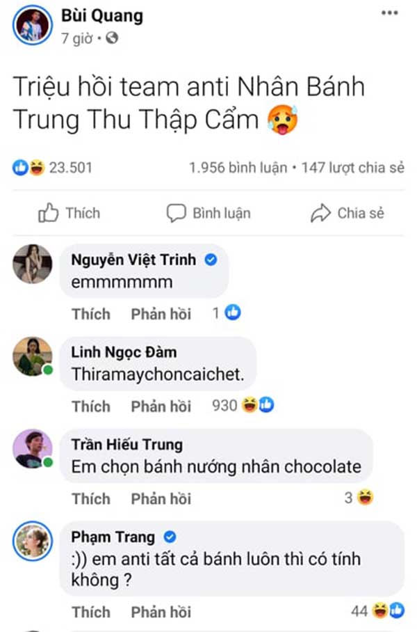 Cuộc chiến bánh Trung thu thập cẩm bùng nổ: Quang Cuốn, Bụt anti, Linh Ngọc Đàm phe đối lập - Hình 3
