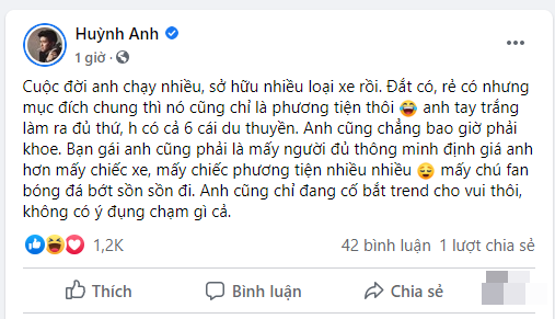 Huỳnh Anh 5 lần 7 lượt vạ miệng gây tranh cãi - Hình 5