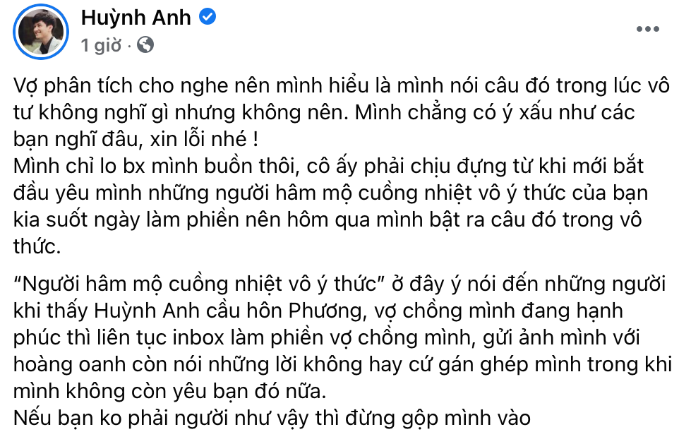 Huỳnh Anh 5 lần 7 lượt vạ miệng gây tranh cãi - Hình 1