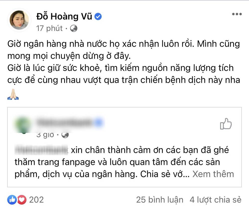 Quản lý Trấn Thành mong mọi chuyện dừng lại khi ngân hàng đã lên tiếng - Hình 2