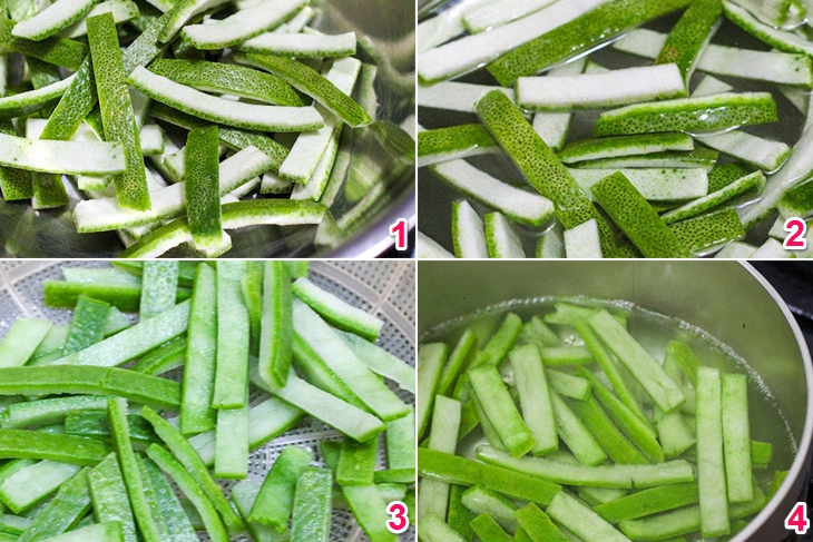 Cách làm mứt vỏ bưởi cực ngon, ăn lạ miệng mà dễ làm tại nhà - Hình 2