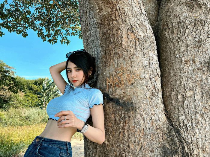 Hot girl Nam Định lộ vòng 3 tuyệt mỹ gây sốt mạng xứ Trung - Hình 12