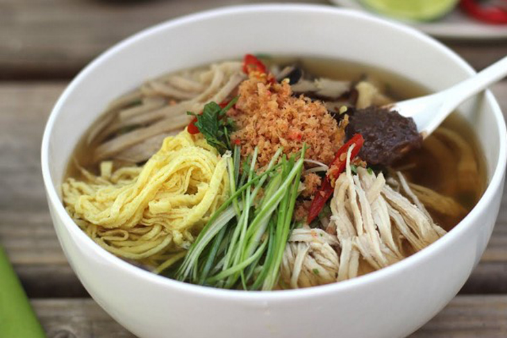 Hướng dẫn cách nấu bún thang ngon, chuẩn vị Hà Nội - Hình 13