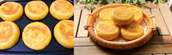 Món bánh bí đỏ giúp bổ sung chất xơ cho con - Hình 5