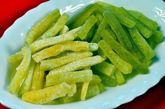 Món mứt vỏ bưởi ngon lạ tại nhà - Hình 1