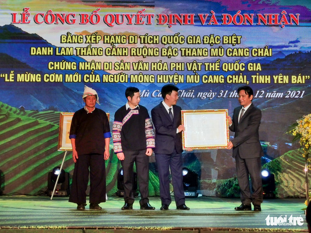Ruộng bậc thang Mù Cang Chải chính thức trở thành di tích Quốc gia đặc biệt - Hình 4