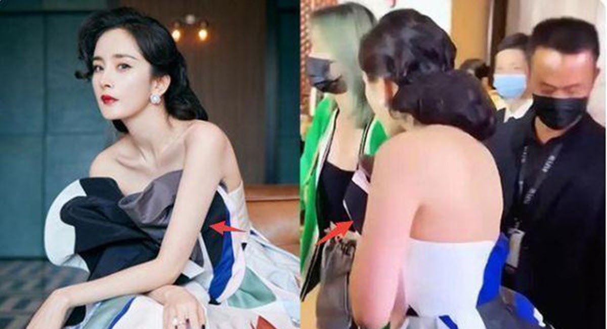 Dương Mịch bị lộ tấm lưng nần nẫn thịt khiến netizen ngã ngửa - Hình 5