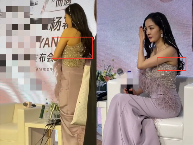 Dương Mịch bị lộ tấm lưng nần nẫn thịt khiến netizen ngã ngửa - Hình 1