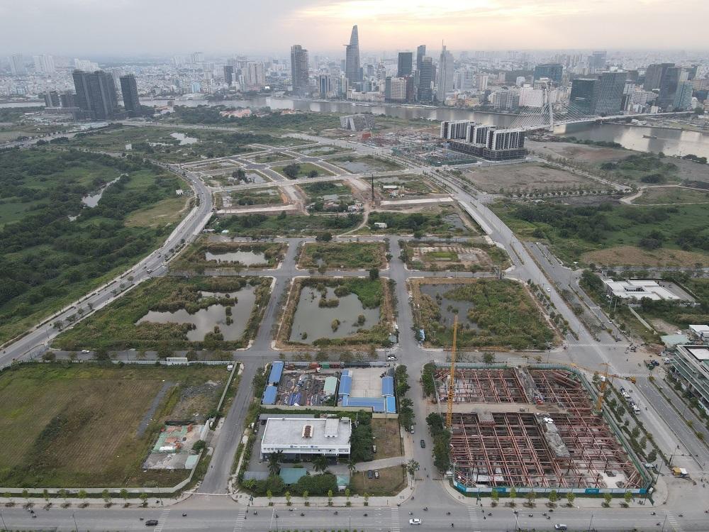 Tân Hoàng Minh bỏ cọc lô đất đấu giá 2,45 tỉ đồng/m2 ở Thủ Thiêm - Hình 1