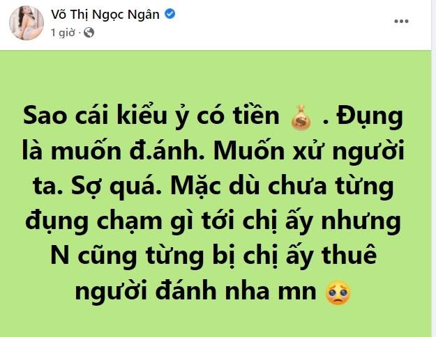Ngân 98 ám chỉ Trang Nemo từng thuê người đến xử, ép mình vào đường cùng? - Hình 1