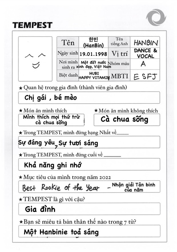 Hanbin - idol người Việt giữ 2 vai trò trong TEMPEST, tự nhận mình hạng nhất về 1 khoản? - Hình 1