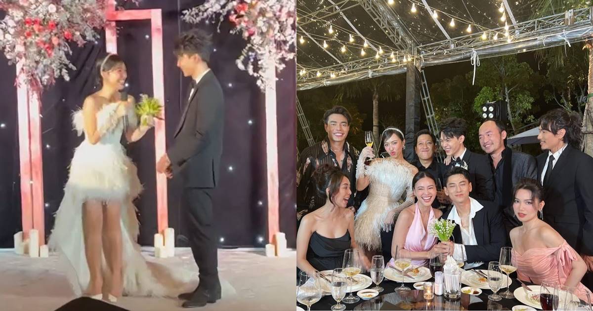 Anh Tú hết khóc lại cười vì bài hát bà xã Diệu Nhi, quẩy cực sung trong ngày trọng đại - Hình 13