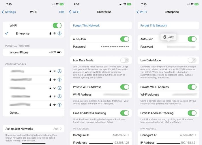 Cách tìm lại mật khẩu Wi-Fi đã quên trên iPhone - Hình 3